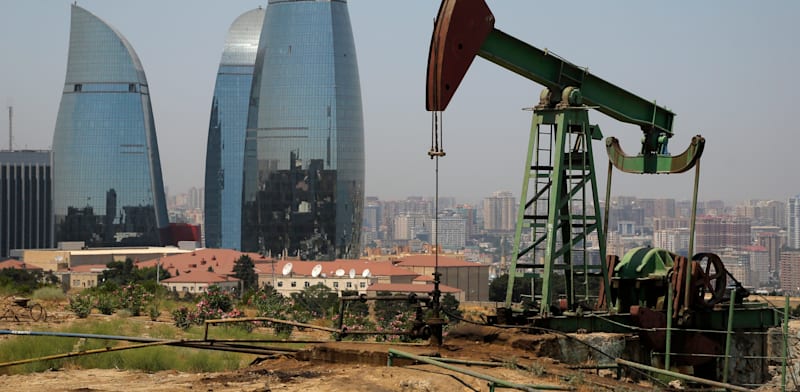 "קידוח נפט בבאקו, אזרבייג'ן / צילום: ap, Dmitry Lovetsky"