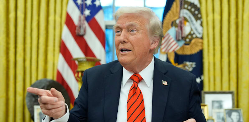 "נשיא ארה''ב, דונלד טראמפ / צילום: ap, Alex Brandon"