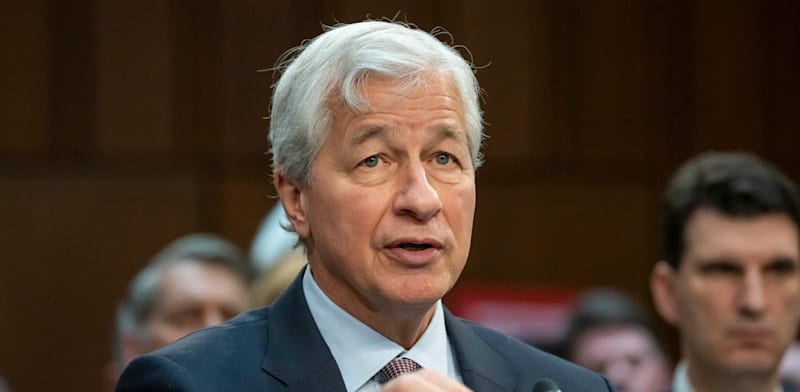 "מנכ''ל ג'יי. פי מורגן, ג'יימי דיימון / צילום: Associated Press"