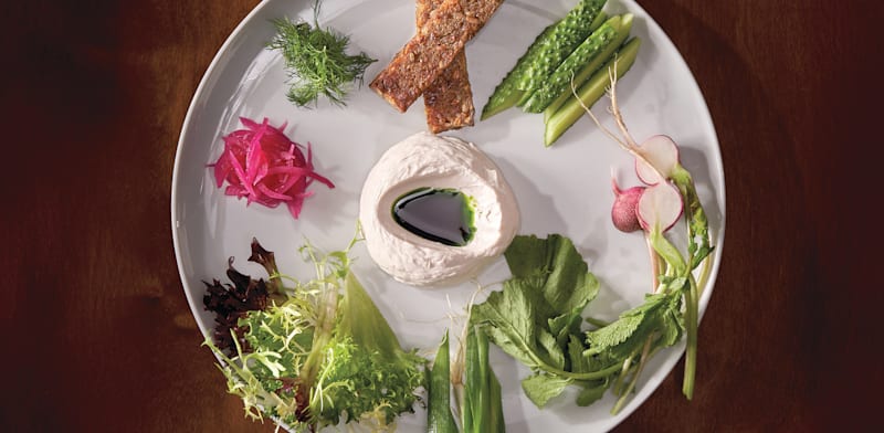 טאראמה וירקות גינה / צילום: אנטולי מיכאלו