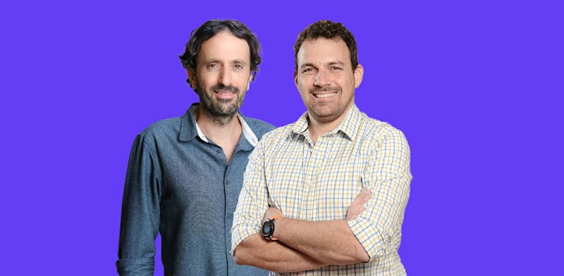 "תומר פפר, מנכ''ל תן ביס, ונועם בוסידן, מנכ''ל הייטקזון / צילום: איל יצהר, תום חוליגנוב"