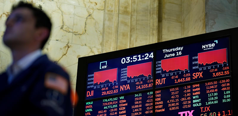 "רצפת המסחר בוול סטריט / צילום: ap, Seth Wenig"