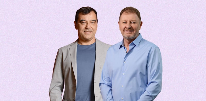 "זיו אבירם ואמנון שעשוע / צילום: איל יצהר"