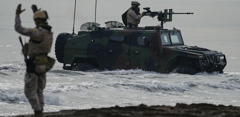 חיילי נאטו בתרגיל צבאי ביוון / צילום: Associated Press, Thanassis Stavrakis