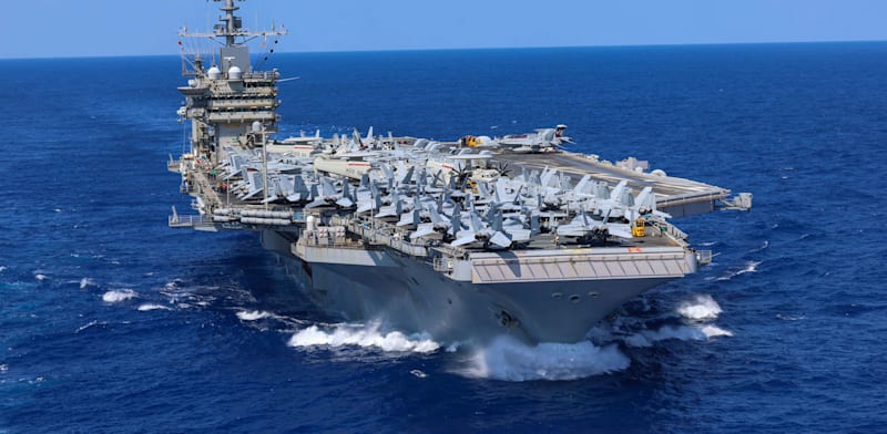 "נושאת המטוסים הרי טרומן / צילום: דוברות צי ארה''ב"