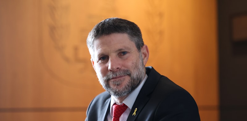 "שר האוצר בצלאל סמוטריץ' / צילום: שלומי יוסף"