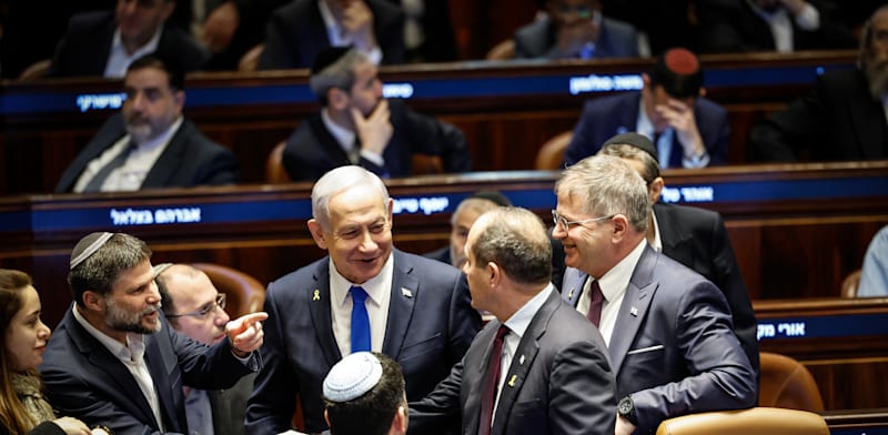 הכנסת לאחר העברת התקציב / צילום: נועם מושקוביץ/דוברות הכנסת