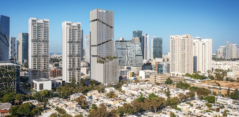 / צילום: ט הסוללים, תל אביב / הדמיה: באדיבות קבוצת מבנה"