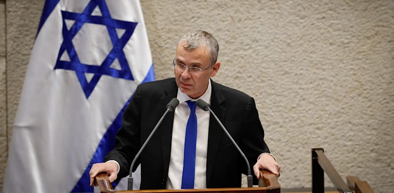 "שר המשפטים יריב לוין / צילום: נועם מושקוביץ', דוברות הכנסת"