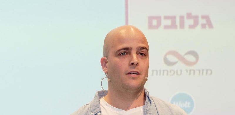 "אליה יוספיאן, ממייסדי וולט בישראל, בכנס השירות של ישראל / צילום: כדי לוי"