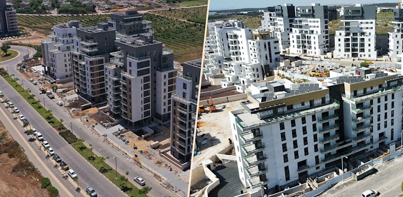 שכונת מורשת במודיעין ושכונת גליל ים בהרצליה / צילומים: סלע בינוי, יח''צ