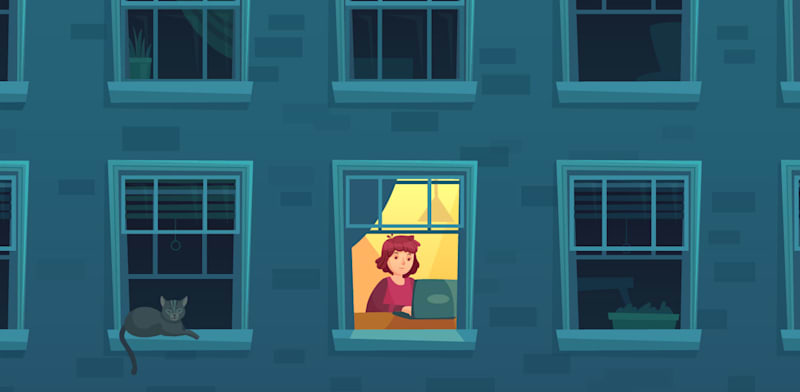 "עבודה מהבית. ''אני מתגעגעת ליצירתיות, לקפוץ למשרד של מישהו במקום לארגן שיחת זום'' / צילום: Shutterstock"