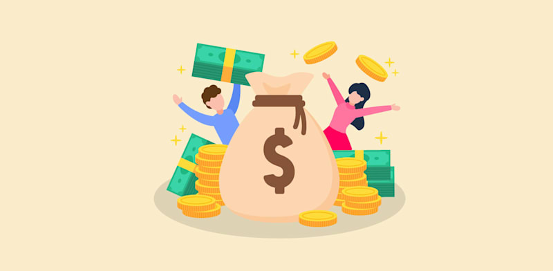 אושר שווה עושר? / איור: Shutterstock