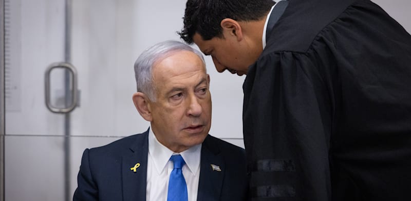 עו''ד עמית חדד וראש הממשלה בנימין נתניהו / צילום: מרים אלסטר, פלאש 90