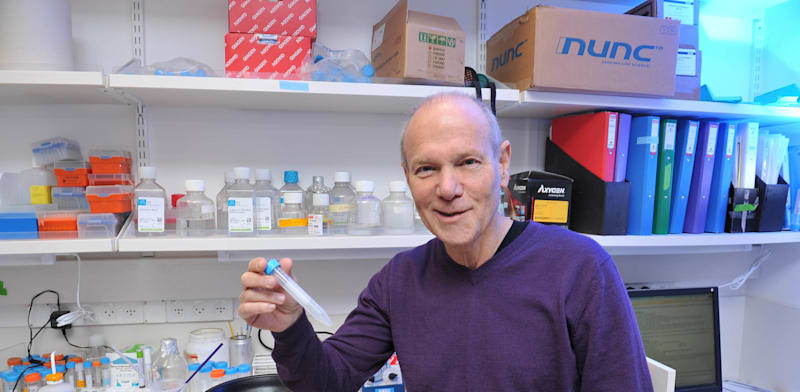 פרופ' ינון בן נריה במעבדה / צילום: ברונו שרביט