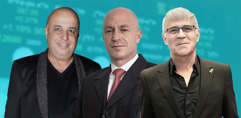 "שי דוידי, יורם נוה, עמוס לוזון / צילום: כדיה לוי, אמיר מאירי"