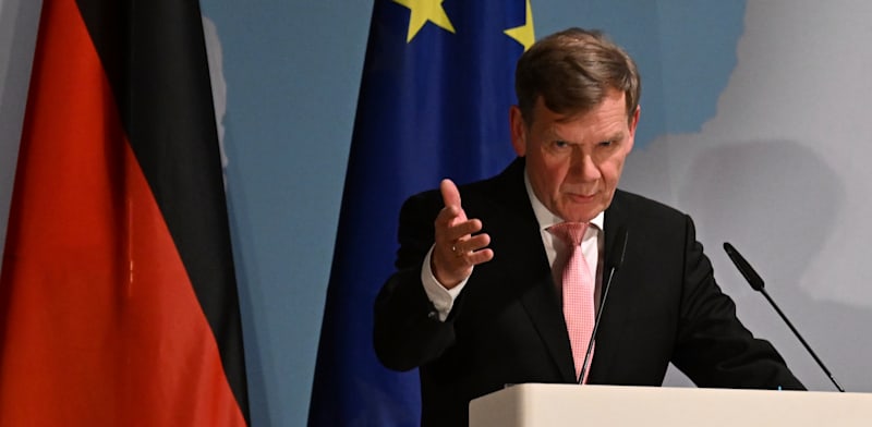 "שר החוץ הגרמני, יוהאן וואדפול / צילום: RALF HIRSCHBERGER"