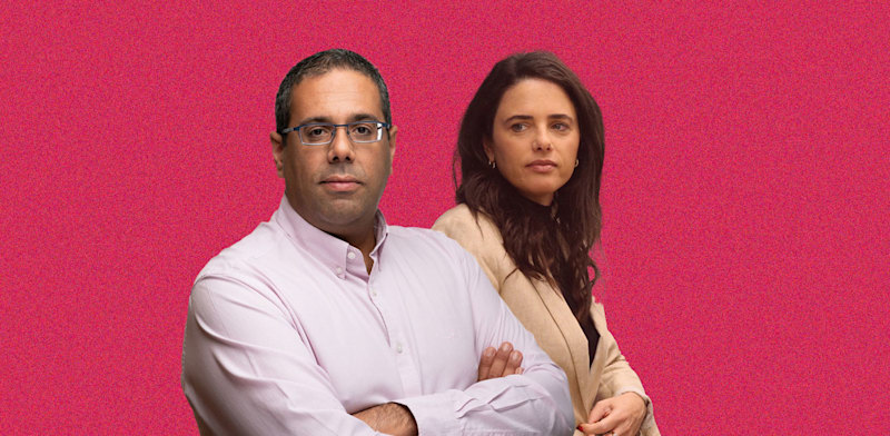 "איילת שקד, עמוס דאבוש / צילום: עמית שאבי - ידיעות אחרונות, יח''צ"