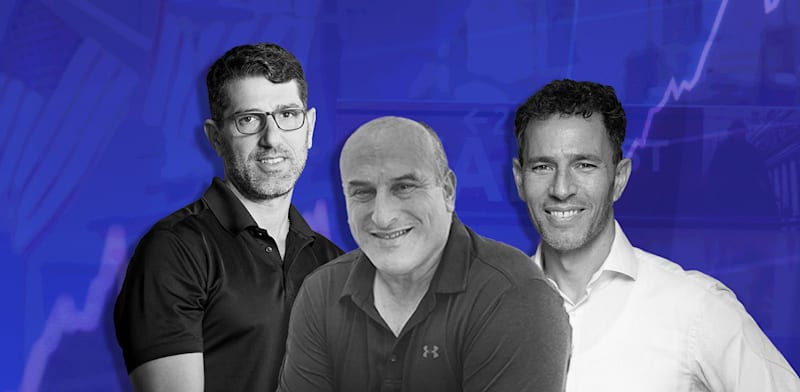 "דניאל בראל, שוקי ניר, גדי גראוס / צילום: צילומים: שלומי יוסף, סולאראדג', תמונה פרטית; עיצוב: נטלי פורטי"