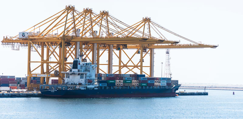 "טרמינל ימי של DP.  חולשת על כמה יבשות / צילום: Shutterstock, א.ס.א.פ קריאייטיב"