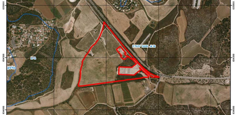 "אתר גיזו במטה יהודה. קרקע שקרובה לבתים / צילום: רמ''י"