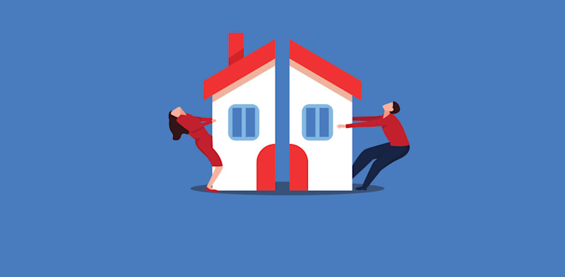 / צילום:  הנכסים בהליך גירושים / איור: Shutterstock"