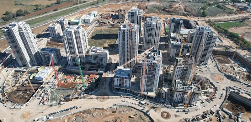 פיתוח שכונת בן שמן בלוד / צילום: כלכלית לוד