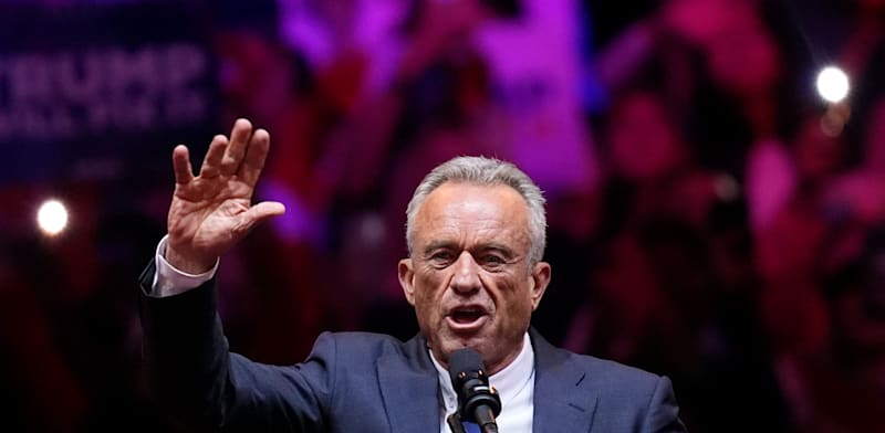 "שר הבריאות האמריקאי, רוברט פ. קנדי ג'וניור / צילום: ap, Evan Vucci"