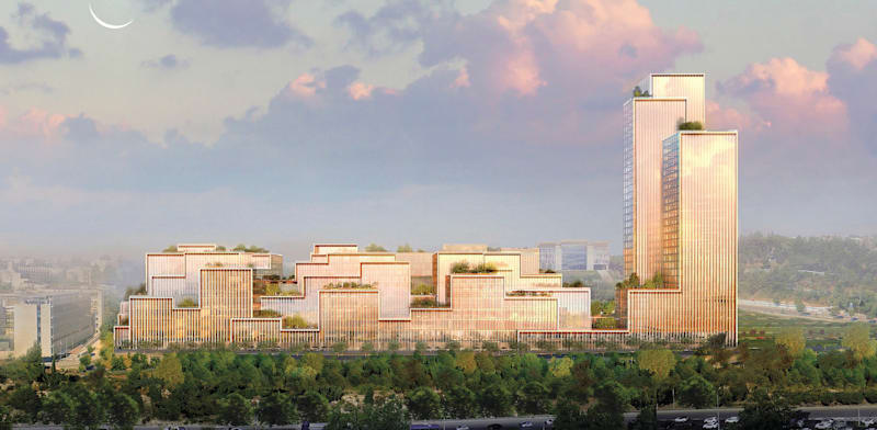 Hebrew Campus credit: Moshe Tzur Architects