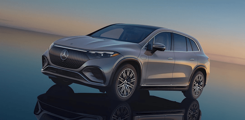 "מרצדס EQS450 SUV / צילום: יח''צ"