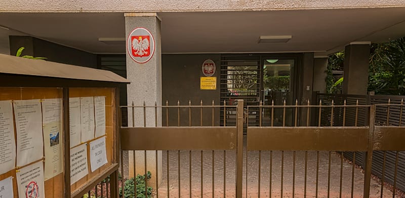 "שגרירות פולין בישראל / צילום: Shutterstock"