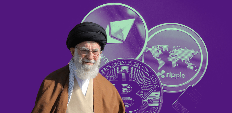 "קבוצת האקרים טוענת: מטבעות קריפטו בהיקף 82 מיליון דולר נגנבו מאיראן / צילום: ap, khamenei.ir"