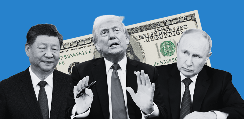 / צילום: יר פוטין, דונלד טראמפ, שי ג'ינפינג / עיבוד: ap"