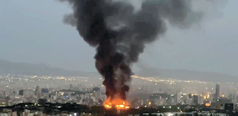 "תקיפות צה''ל ברחבי איראן / צילום: Reuters, SOCIAL MEDIA"