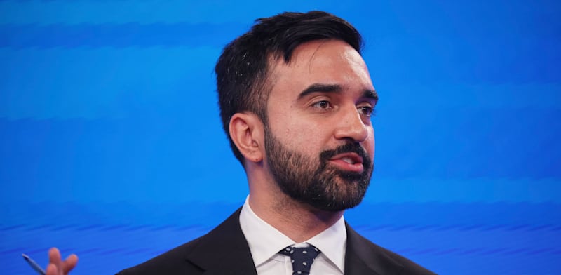 "זוהראן ממדאני, מועמד המפלגה הדמוקרטית לראשות עיריית ניו יורק / צילום: ap, Yuki Iwamura"