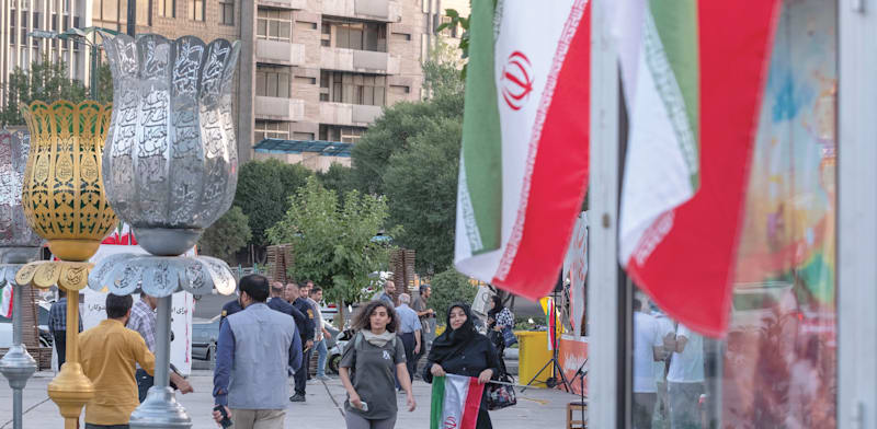 "רחובות טהרן / צילום: Reuters, Morteza Nikoubazl"