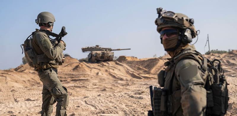 "פעילות קרקעית של צה''ל ברצועת עזה / צילום: ap"
