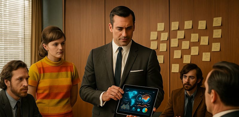 "משרד הפרסום העתידי, כפי שנוצר באמצעות ChatGPT / צילום: ChatGPT"