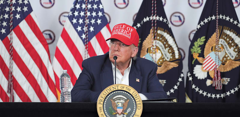 "דונלד טראמפ, נשיא ארה''ב / צילום: ap, Evan Vucci"