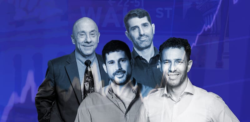שוקי ניר, דניאל בראל, עומר כילף, ראסל אלוואנגר / צילום: שלומי יוסף, איל יצהר, ענבל מרמרי, באדיבות סולאראדג'
