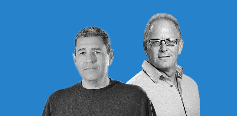 "מוטי גוטמן, מנכ''ל מטריקס, ועדי אייל, מנכ''ל וואן טכנולוגיות / צילום: עידן גרוס, Regev Art Photography"