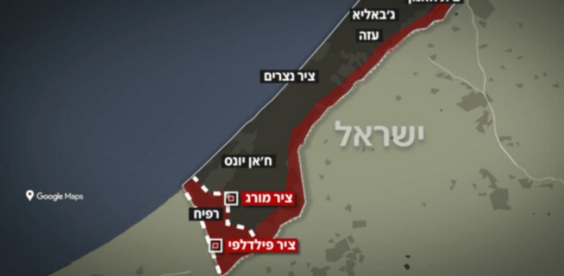 מפת הרצועה / צילום: N12