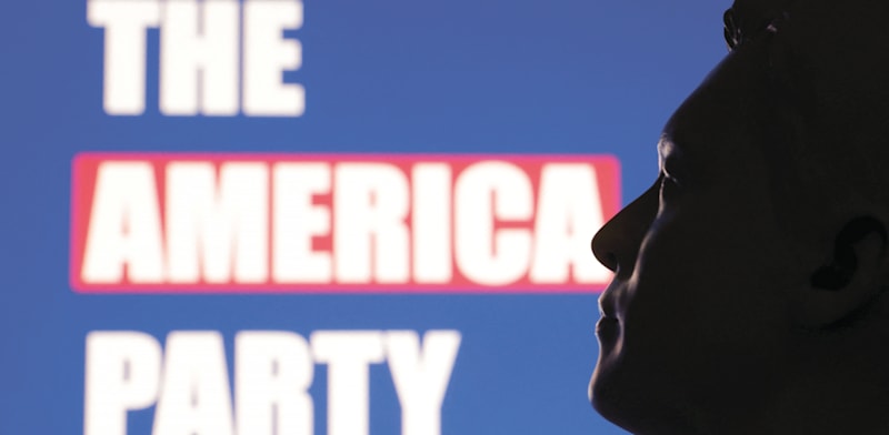 "מאסק והמפלגה החדשה / צילום: Reuters, Dado Ruvic"