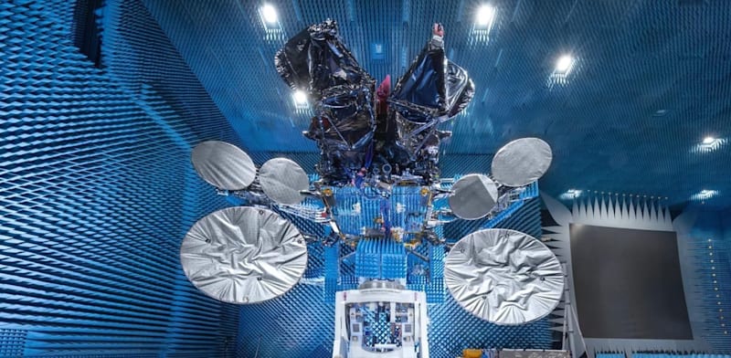 "לוויין התקשורת הלאומי דרור 1, תוצרת התעשייה האווירית / צילום: &amp;nbsp;IAI"