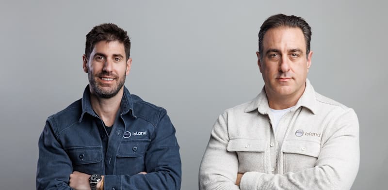 Island founders Dan Amiga and Mike Fey credit: Antonio Delucci