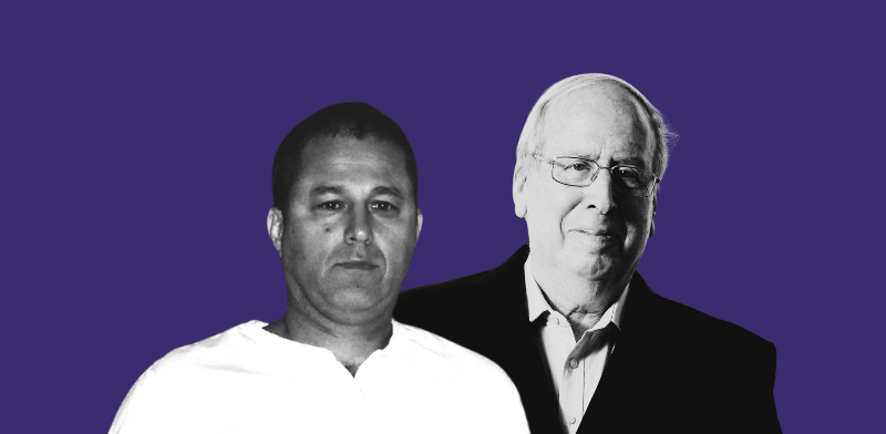 צבי סטפק ואלי ברקת / צילום: איל יצהר, אביב חופי