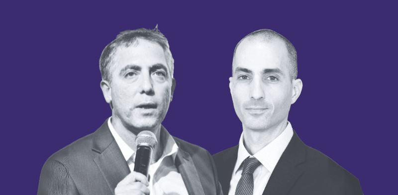 "גל עמית, יו''ר רשות שוק ההון, וספי זינגר, יו'' רשות ניירות ערך / צילום: מארק ניימן - לע''מ, יוסי כהן"