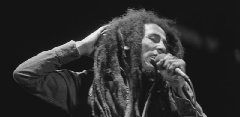 "בוב מארלי בהופעה בצרפת ב-1980 / צילום: ap, Jacques Langevin"