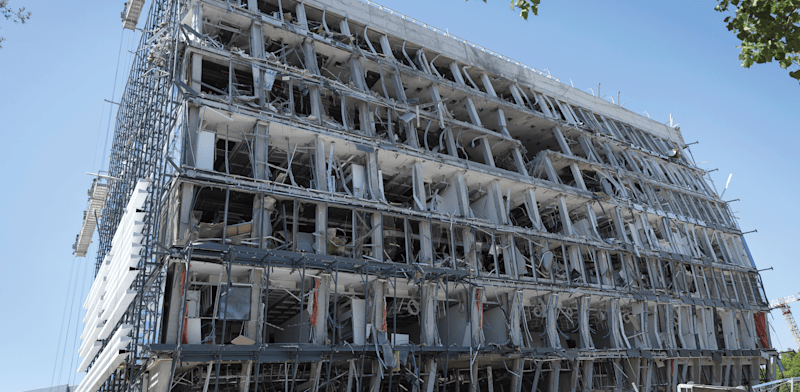 "מאמצי השיקום של מכון ויצמן / צילום: כפיר זיו"