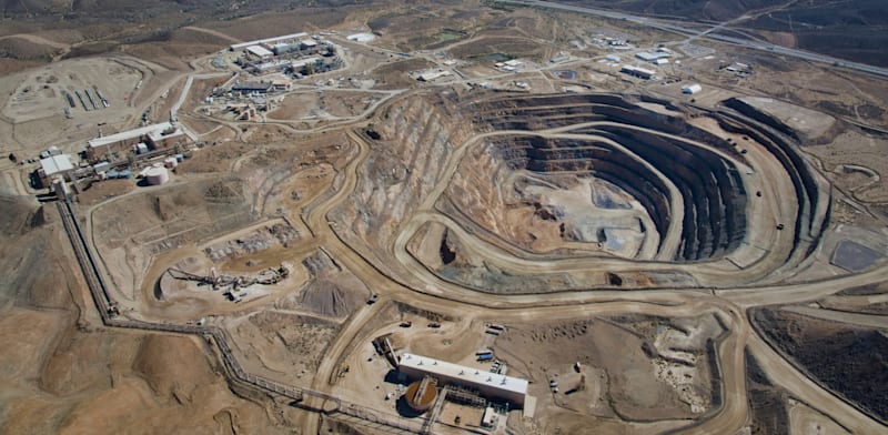 "מכרה המתכות הנדירות של MP בקליפורניה / צילום: ap"